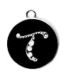 Fleur De Lis Monogram Necklace - T Fleur De Lis Monogram Necklace - T