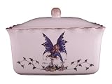BREAD BOX TOAST JAR FAIRY DECOR WHITE ANGEL