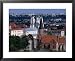 Cityscape from Gedimino Tower, Vilnius, Lithuania, Styles Framed Art Poster Print by Jane Sweeney, 31x25