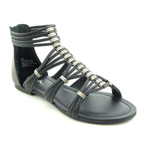 MIA Tijuana Gladiator Shoes Black Womens SZ