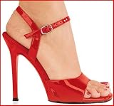 Womens Dress Shoes: Peep Toe Sandals 4.5 High Heels