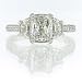 3.10ct Cushion Cut Diamond Engagement Anniversary Ring
