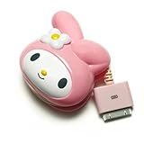 PGA iPhone/iPod対応 サンリオキャラクター ダイカットAC充電器 マイメロディ  PG-MYMJU057DO
