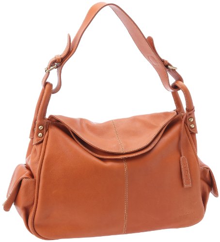 La Bagagerie Amalia, Sac &agrave; main femme - Tan, Cuir