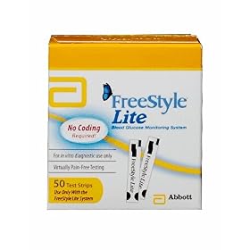 Freestyle Lite Test strips - Box of 50