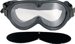 Black Military GI Style Sun Wind & Dust Goggles