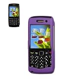 New Fashionable Perfect Fit Hard Protector Skin Cover Cell Phone Case for BlackBerry Pearl 9100 - PURPLE
