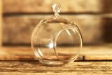 Lawn & Patio - Hinterland Trading Glass Hanging Plant Terrarium Votive Holder 4 1/2