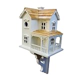 Prairie Farmhouse Birdhouse - White