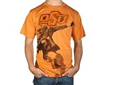 Tradition 8 Oversized Barry Sanders Crew Orange L Mens Shirt