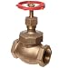 Milwaukee Valve 570 Series Bronze Globe Valve, Class 200, Inline, Union Bonnet, NPT Female