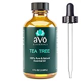 avo tea tree essential oil for fungus and dandruff treatment 4 ounce