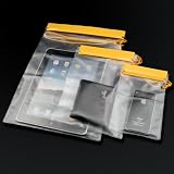 3Pcs Boating Diving Dfriting Drycase Dry Case Waterproof Pouch, 1 Large+1Medium+1 Small