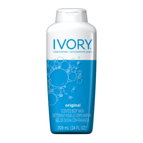 Simple Clean Simply Ivory Original Scent Body Wash, 24-Ounce Bottles (Pack of 6)