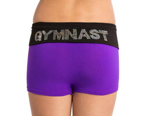 Lizatards Foldover 'Gymnast' Shorts