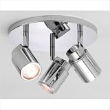 Astro 6107 Strahler Como, 3-flammig rund IP 44, 3x GU10 35W, 230V