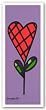 Criss Cross by Romero Britto 15.5"x5.5" Art Print Poster Latin