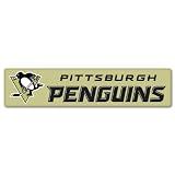 Pittsburgh Penguins NHL Hockey sticker 8" x 2"