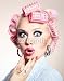 Wallmonkeys Peel and Stick Wall Decals - Surprised Sexy Housewife - Removable Graphic