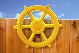 Eastern Jungle Gym Deluxe Ship's Wheel Yellow