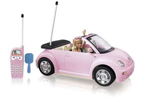Childrens Toyshop  Toys : Barbie Car Remote controlled