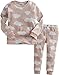 Vaenait Baby 12M-7T Kids Boys Sleepwear Pajama Top Bottom 2 Pieces Set Long Cloud