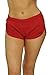 Women's Athletic Knit Performance Short Shorts (American Flag, Multiple Colors)