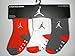 Nike Air Jordan Newborn Baby Socks, 3 PAIRS, Size 12-24 Months