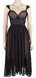 POINT D' ESPRIT TULLE DRESS W/ FRINGE