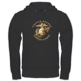 US Marine Corps Crest Hoodie (dark)