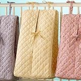 Floral Pastel Baby Diaper Stackers - Diaper Stacker (Baby Blue) 12 x 9 x 22h