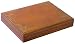 Hand Crafted Gold Embossed Genuine Leather Pen Box with Moire Lining 8" x 10"