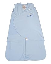 Halo Innovations Sleepsack Swaddle, Baby Blue, Newborn