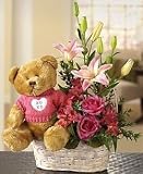 A Beary Happy Birthday Flower Gift