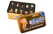 Gogo's Crazy Bones - Bo�te en fer dor�e pour figurines