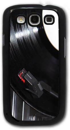 Vinyl Record and Turntable - Samsung Galaxy S3 Cover, Cell Phone Case - Black