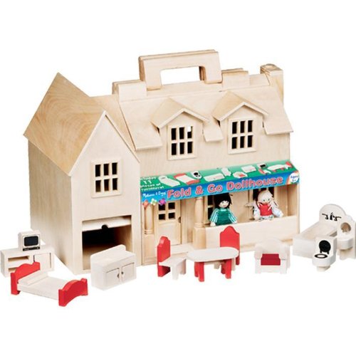 Fold and Go Dollhouse, by Melissa & Doug