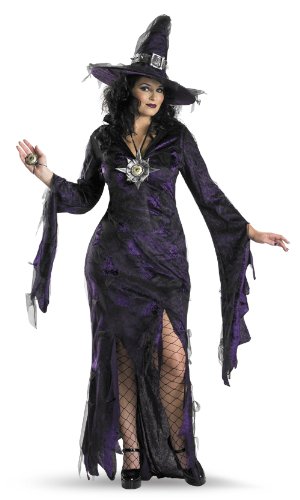 Disguise Women's My Sorceress Women Plus Size Costume, Black, XX-Large