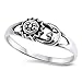 Sun Moon Universe Space Fashion Ring New .925 Sterling Silver Band Sizes 4-12