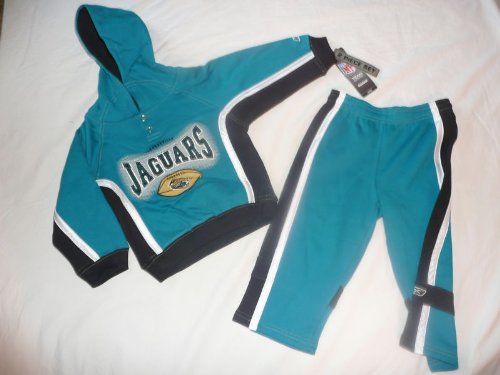 Jacksonville Jaguars 4T Toddler Hooded Sweatshirt and Pant Set