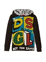 Desigual Kids Sudadera con Capucha (Negro)