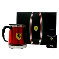 Ferrari BLACK Man - Set mit 75ml EDT + Thermobecher XXL