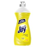 Joy Non-Concentrated Lemon Scent Dishwashing Liquid, Yellow Lemon, 14 Ounce (Pack of 25)