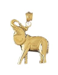 CleverEves 14K Gold Pendant Elephant 4.9 - Gram(s)