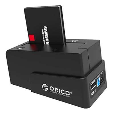 ORICO 2.5 inch &amp; 3.5 inch eSATA &amp; USB 3.0 Hard Drive Docking Station for 3.5'' HDD - Black
