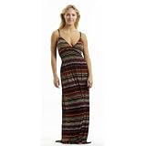 Maxi Dress / Coverup in Silky 'ITY' Missoni Style Striped Fabric in Sizes Small - 4x
