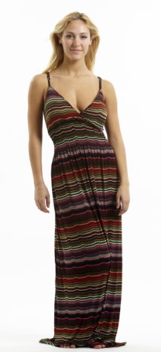 Maxi Dress / Coverup in Silky 'ITY' Missoni Style Striped Fabric in Sizes Small - 4x online