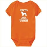 Baby Bodysuit Orange