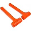 2 Dead Blow Hammers Non-Sparking Non-Marring Tools 8oz