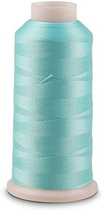 Glow 3000 Yards Luminous Glow In The Dark Machine Embroidery / Sewing DIY Thread "Light Blue"no.31